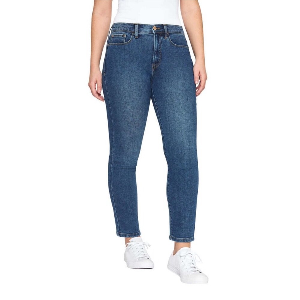 Kenzie Classic Blue Women's Straight Leg Jeans Size 14